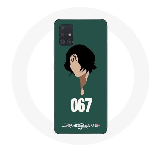 Coque Samsung Galaxy A51 Squid Game Kang Sae Byeok Visage