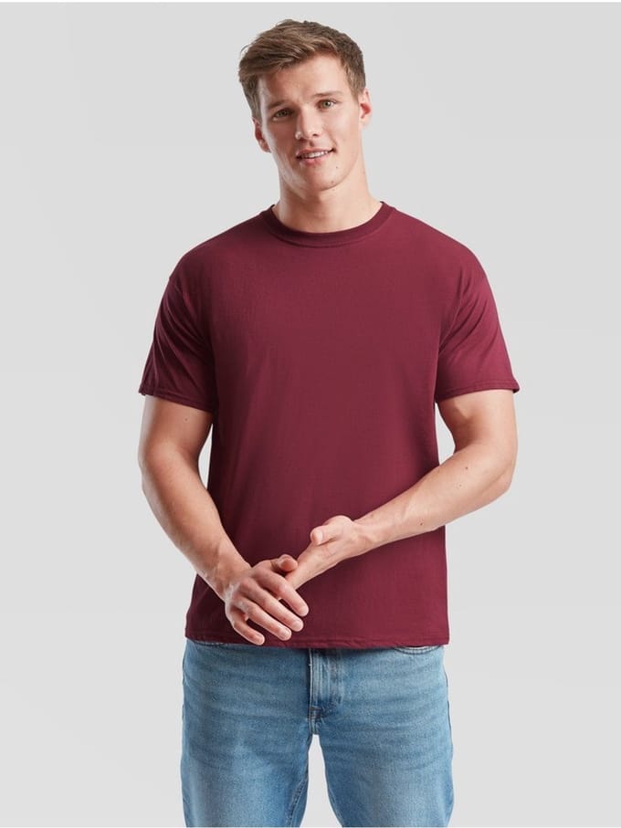 Fruit of the Loom - Original T - Burgundy - S