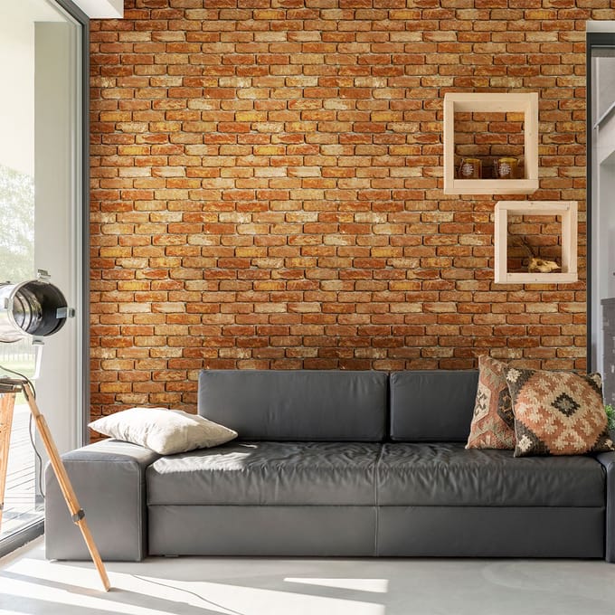 Behangsticker - GLENCOE BRICKS - 30x30cm