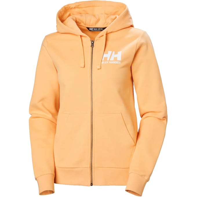 Helly Hansen Logo Full Zip 2.0 Sweatshirt Met Rits Geel M Vrouw