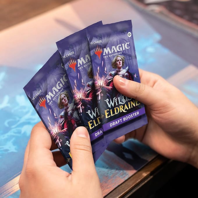 Magic: The Gathering Wilds Of Eldraine Draft Booster Box (36 Packs)