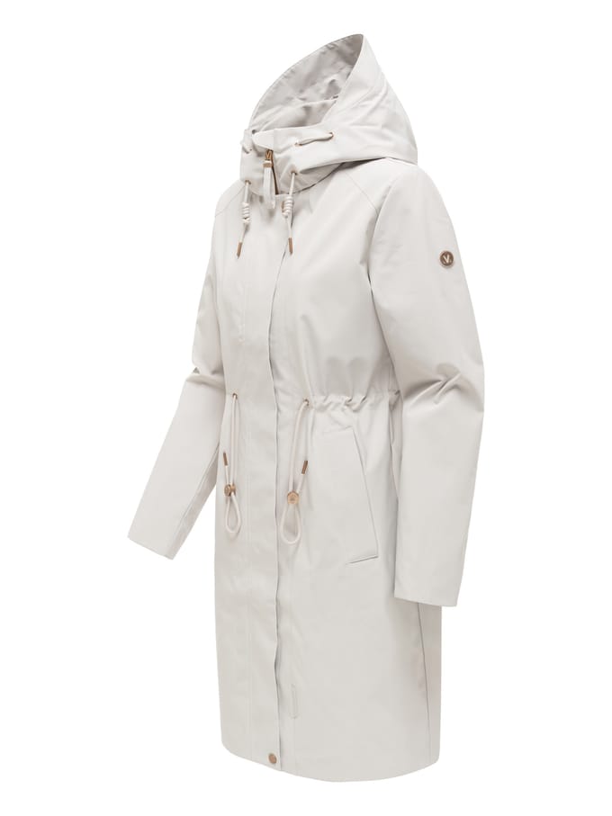 Marikoo dames parka Zilanda met capuchon