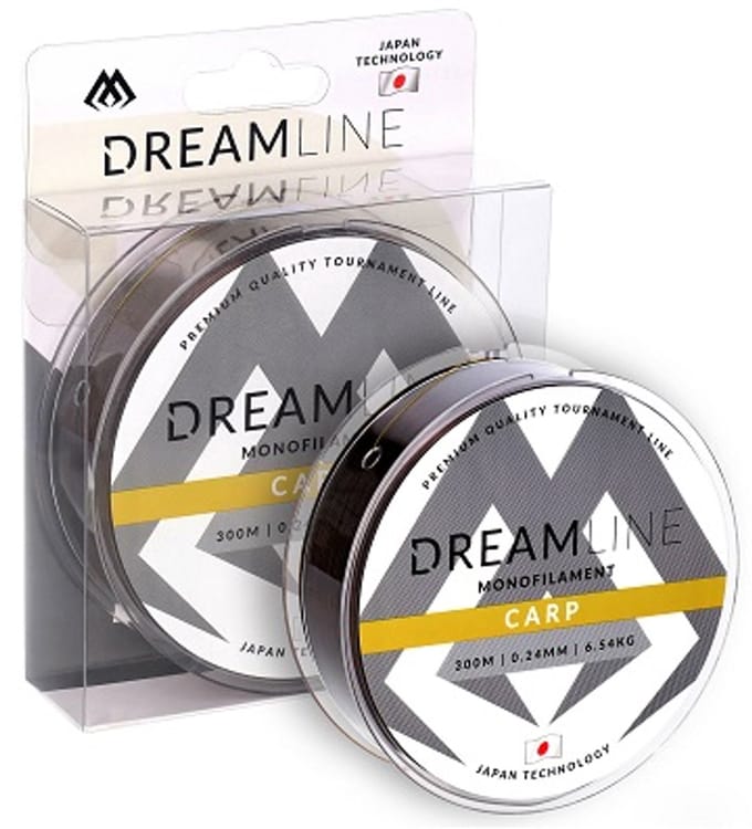 Nylon Karperlijn 0,30 mm – 9,73 kg – 300 m – Camouflage – Mikado