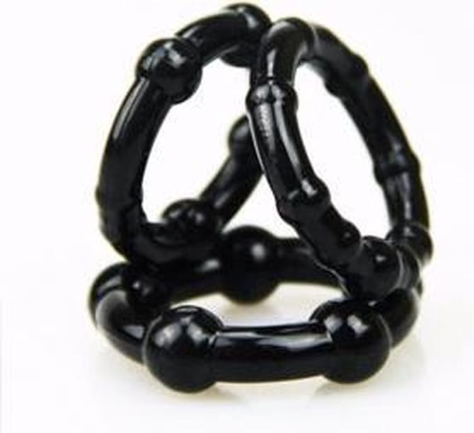 Cockring - penisring - liefdesring - pleasure ring - 3 stuks