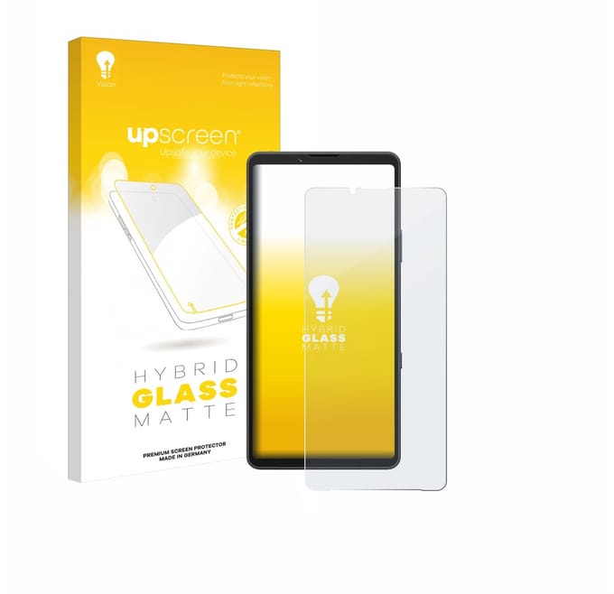 upscreen - Screenprotector voor Sony Xperia 10 VII (case-friendly) - Folie Beschermfolie Beschermglas matte