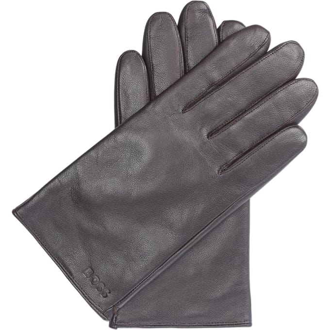 Boss Gioli-handschoenen voor heren (Bruin)