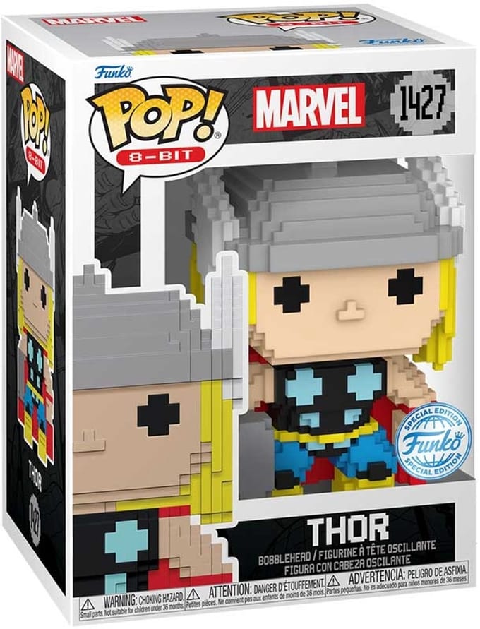 Vinyl figuur Funko Marvel POP! 8-Bit Thor