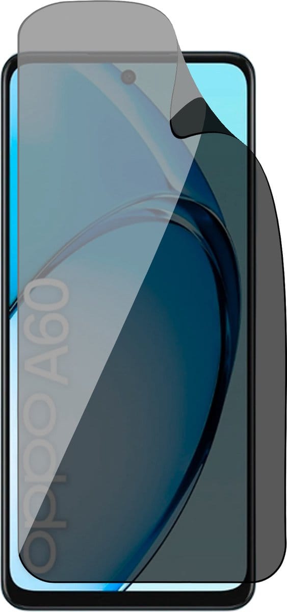 Privacy Screenprotector geschikt voor Oppo A60 - 1x FlexGuard Screen Protector