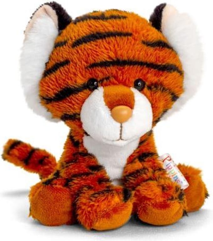 Keel Toys Pippins Tijger - 14 cm - Dieren knuffel
