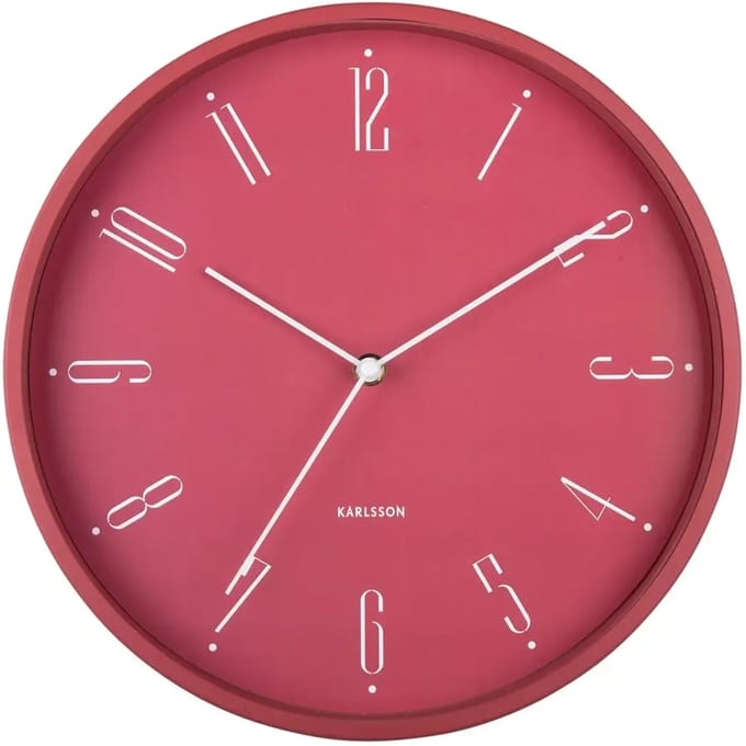 Wandklok Karlsson Regal Numbers