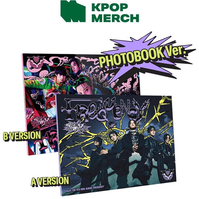 WayV - FREQUENCY Fotoboek Ver. / 6e mini-album B ver.