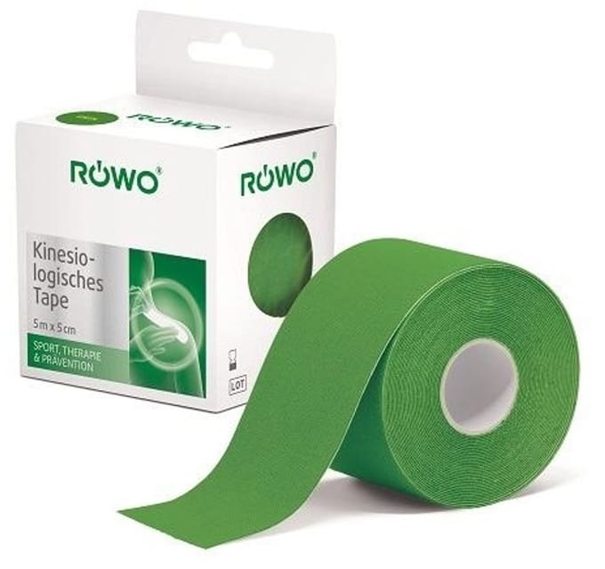 Rowo Kinesiotape groen 5cm x 5m > 1 rol