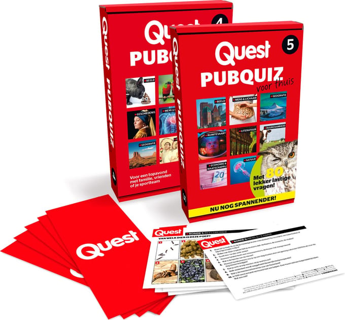 Quest Pubquiz voor Thuis set