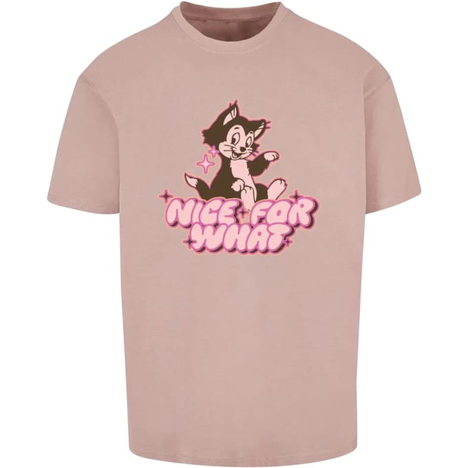 Zwaar oversized T-shirt Upscale Nice for what