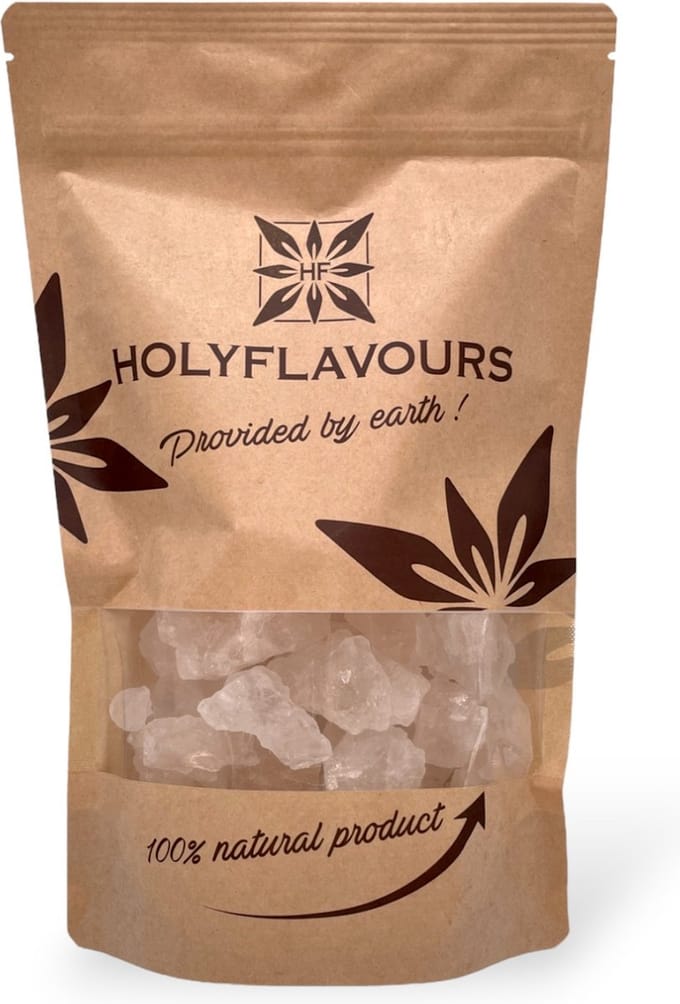 Halietzout Wit Brokken 2 - 5 cm - 1 Kg - Holyflavours - Natuurlijk Zout