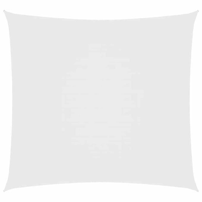 vidaXL - Zonnescherm - vierkant - 6x6 - m - oxford - stof - wit
