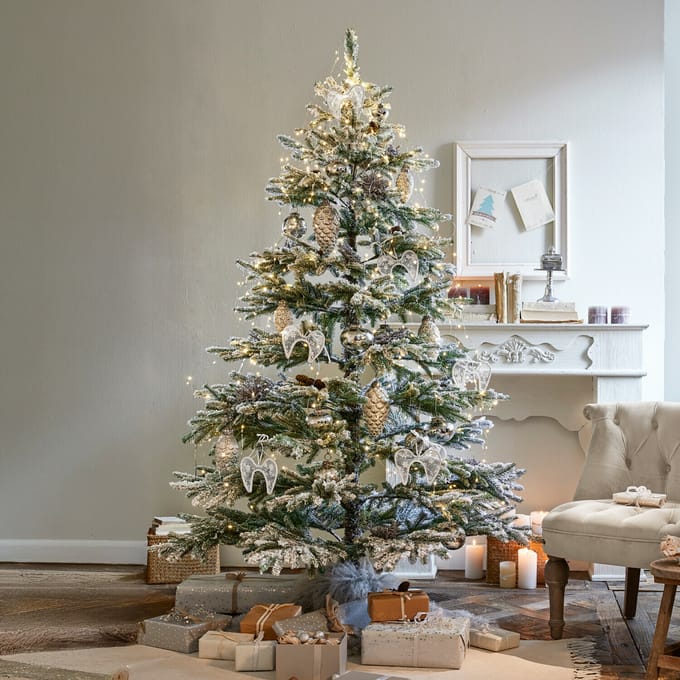 LOBERON Kerstboom Lokossa groen/wit