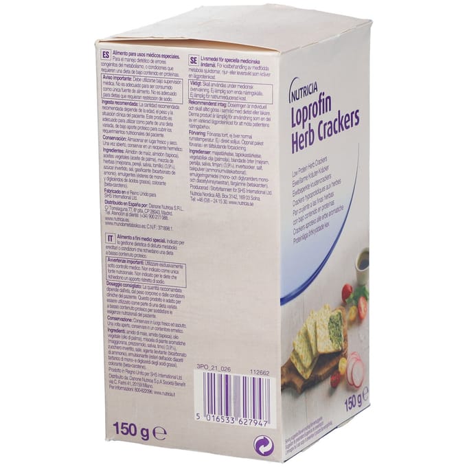 Loprofin Kruidencrackers 150 Koekjes