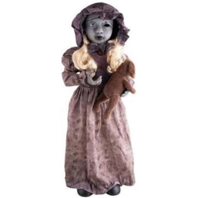 Pop met draaiend hoofd 95cm animatronic