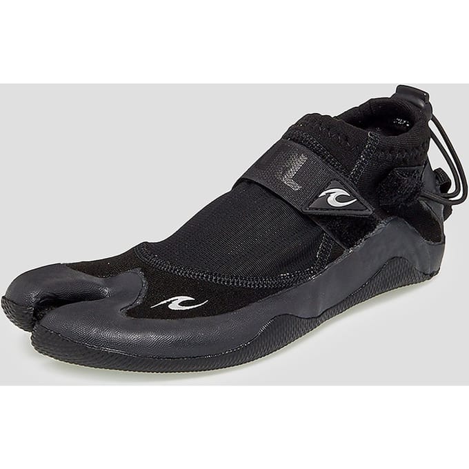Rip Curl Reefer 1.5mm Split Toe Surf Schoenen zwart