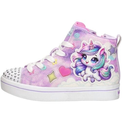 Skechers TWI-LITES 2.0 - UNICORN GLAM Meisjes Sneakers - Lavendel