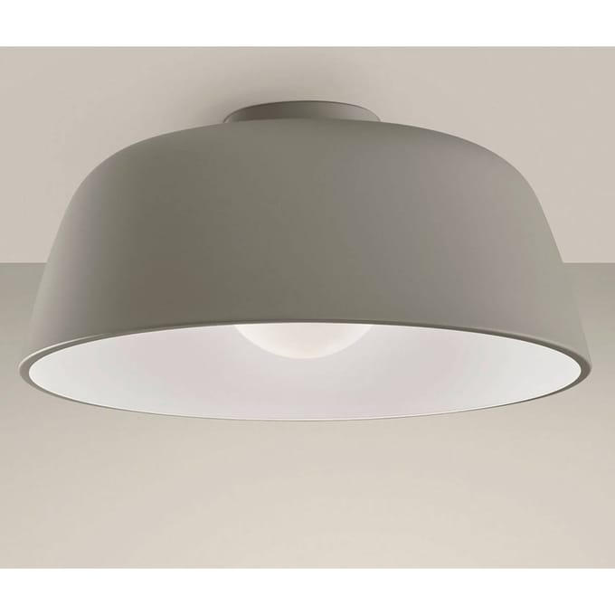 LEDS-C4 LED LED plafondlamp Ø 43,3 cm steengrijs