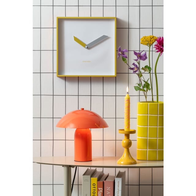 Karlsson wall clock cool retro cuadrado - Øcm