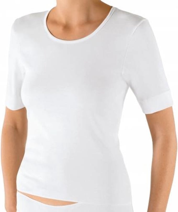 Nina von C dames T-shirt biologisch katoen  - 44  - Wit