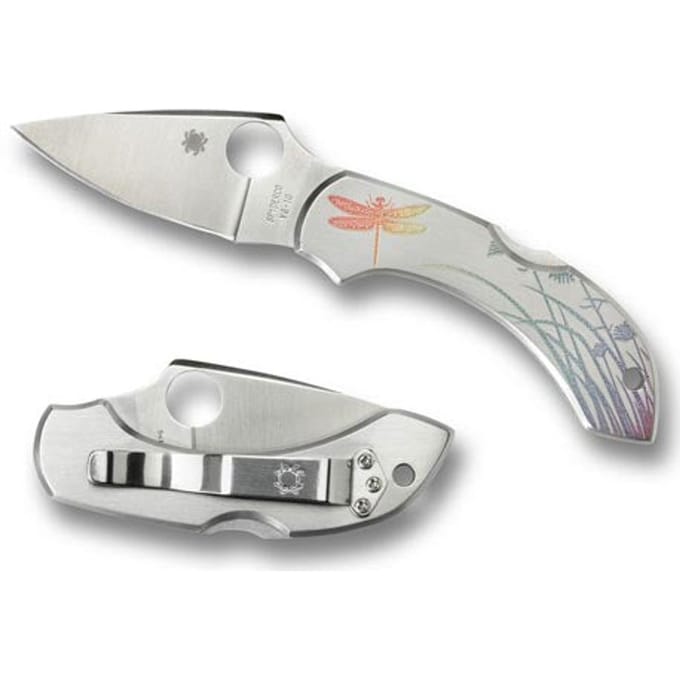 Spyderco Zakmes Dragonfly Tattoo grey VG-10 PE