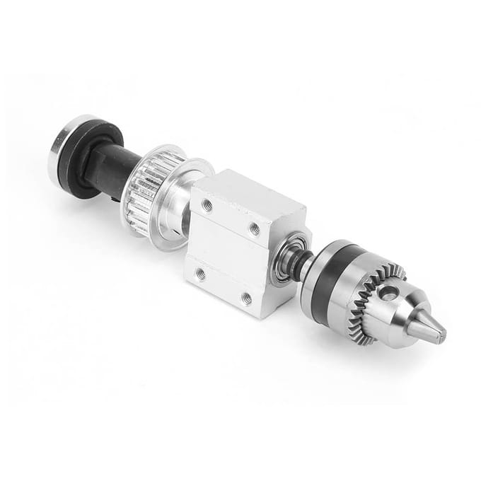 Ongemotoriseerde Spindelassemblage B12 Boorkop M10 Schachtbus voor DIY Tafelzaag Bankboormachine