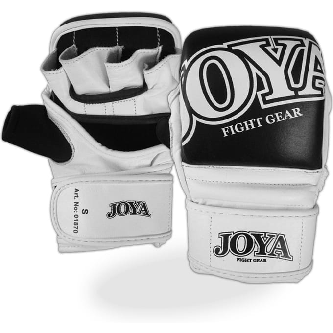 Joya Match Grip Mma - Handschoen - Wit / Zwart (Beschikbaar in verschillende maten)
