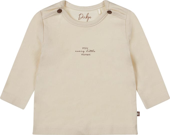 Dirkje T-Shirt Lange Mouw Off White 56
