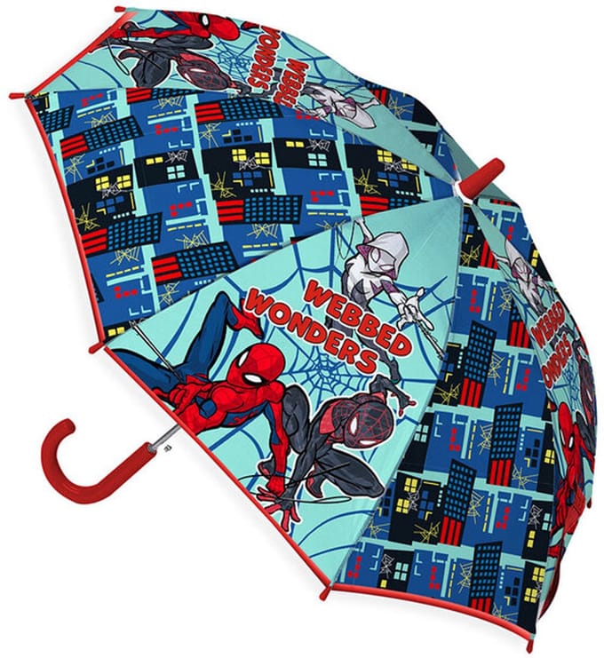 SpiderMan Paraplu, City Hero - Ø 62 x 60 cm - Plastic