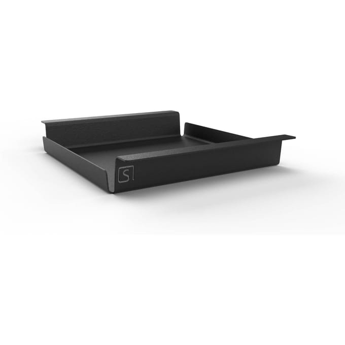 Steellish Dienblad Vierkant - Tray - Aluminium - Zwart - 34 x 28 x 5cm