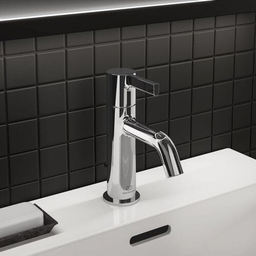 Ideal Standard washbasin faucet spout 11 cm, with drain BC775AA