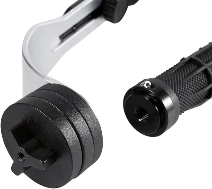 Professionele Steadycam voor Videocamera's - Draagbare Stabilizer voor DV, DSLR en SLR Video-opnames