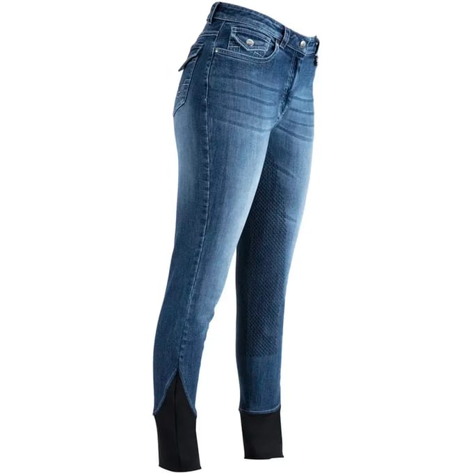 Full grip rijjeans met elastische beenopening voor dames USG Marina