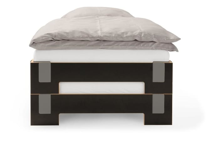 Moormann - Tagedieb stapelbed - zwart (FU) - 100 x 200 cm