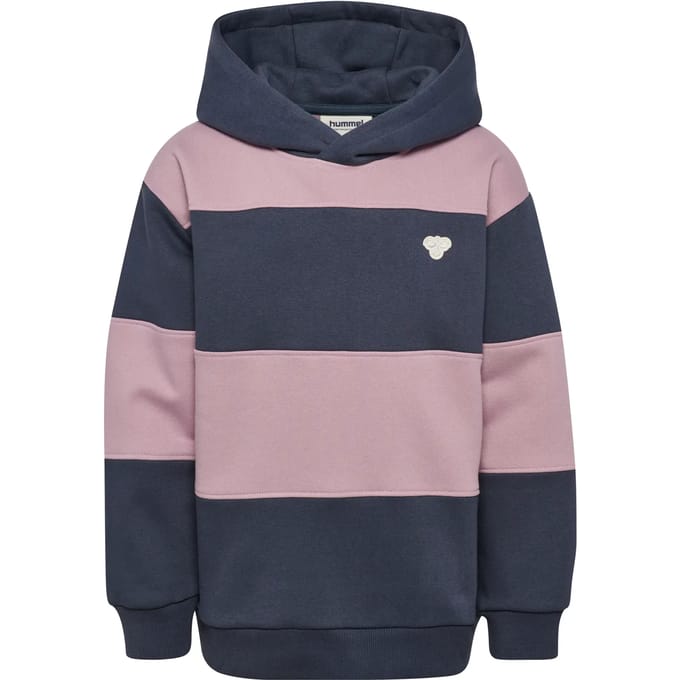 hmlJR LOOSE STRIPE HOODIE BEE