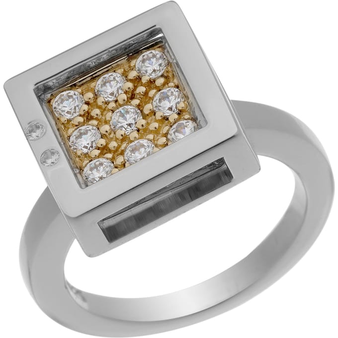 Orphelia Dames 925 Sterling Zilveren Ring - Zilver ZR-3366