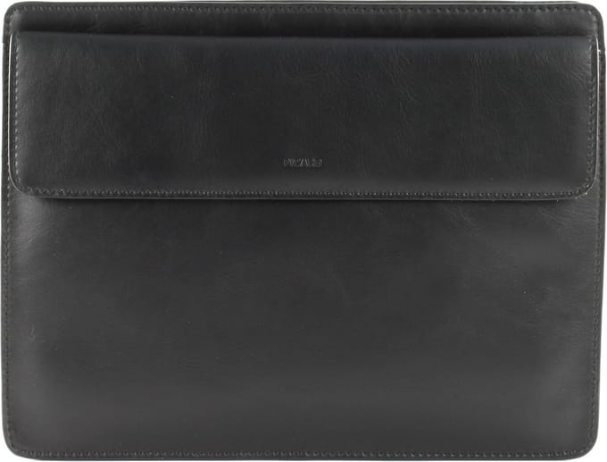PICARD Leren Aktetas Toscana Working Bag Black Zwart