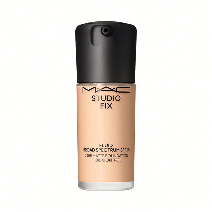 Mac Studio Fix Fluid SPF15 NC16 30ml – Foundation, 24-Hour Wear, For Oily Skin, NC16, SPF 15, Suitable For Daily Makeup Routine