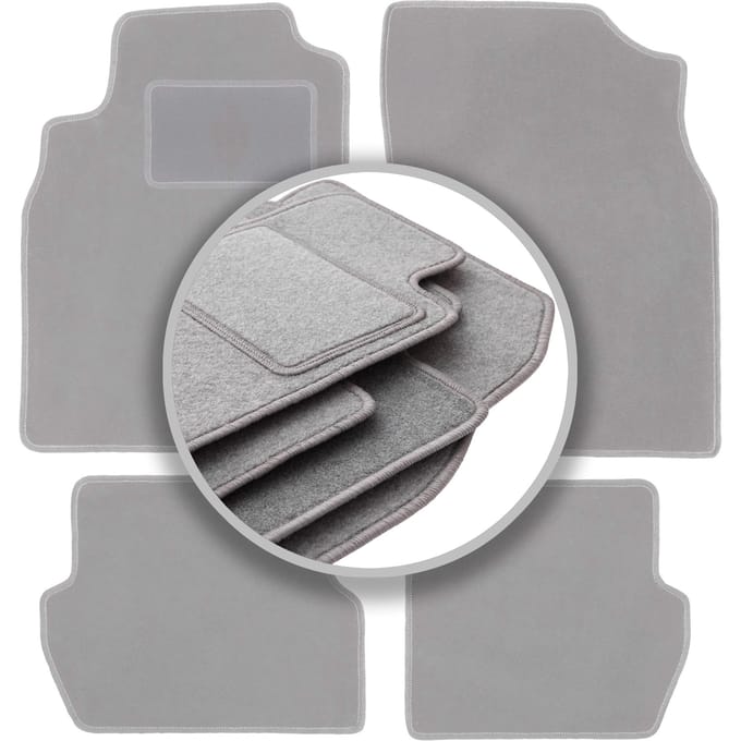 Grijze automatten voor: Nissan Almera N16 hatchback (2000-2006)