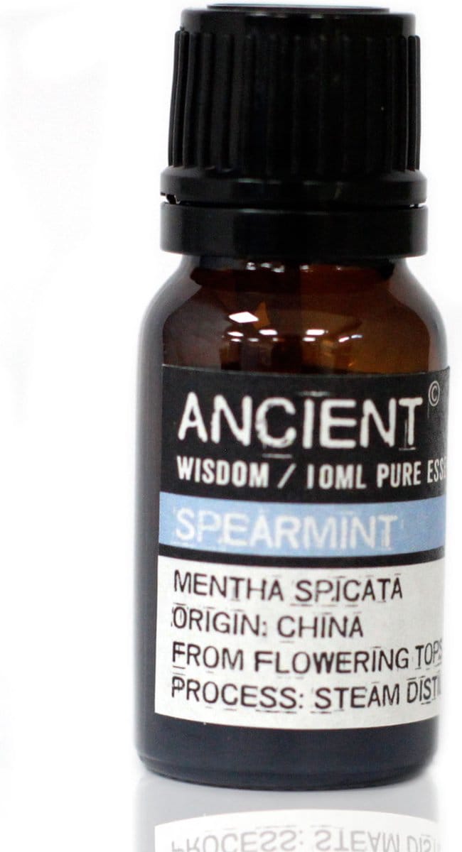 Etherische olie Groene Munt - 10ml - 2 Stuks - Groen Munt Olie - Essentiële Oliën Aromatherapie
