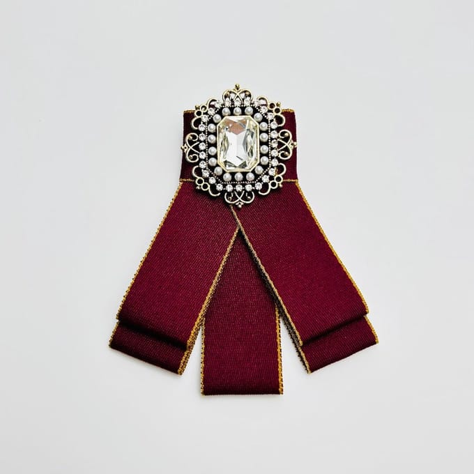 Broche - Elegante Broche met Kristallen | Twinolo