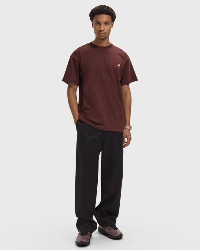 S/S American Script Tee