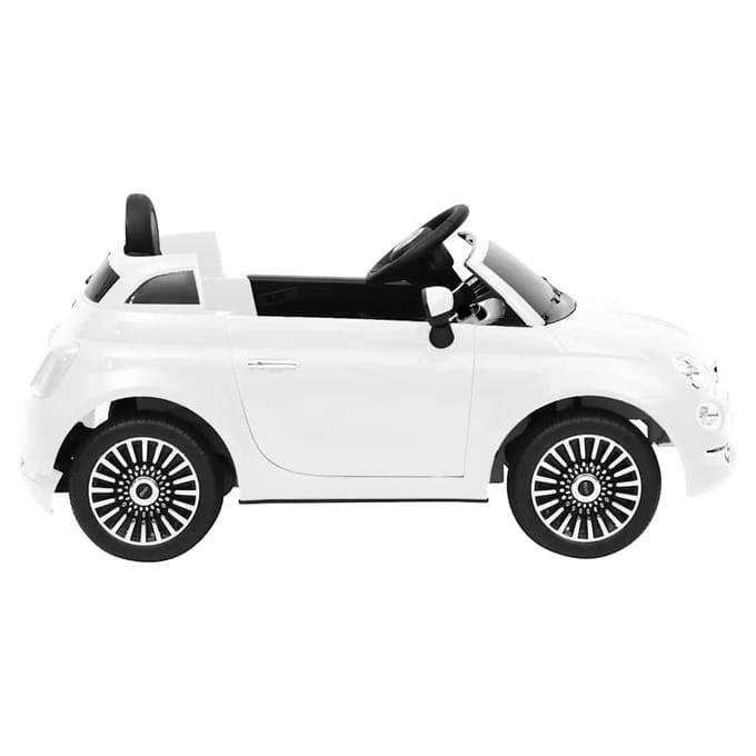 Voiture Électrique pour Enfants Fiat 500 Blanche