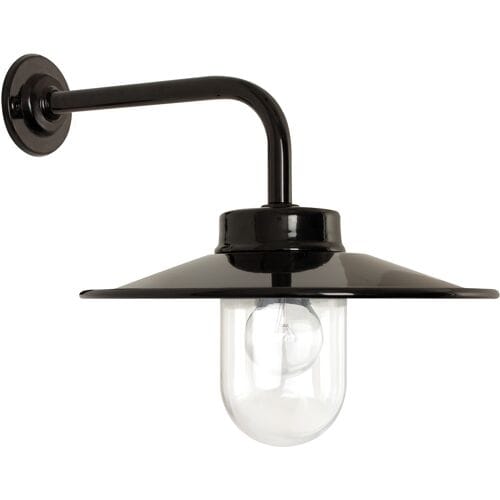 KS Verlichting Vita Stallamp Zwart met 8W Bewegingssensor LED