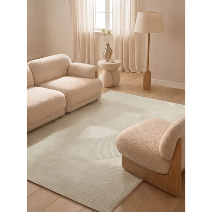 Ted Baker Kensington wollen vloerkleed Victoria Crème - 120 x 170 cm - (S)