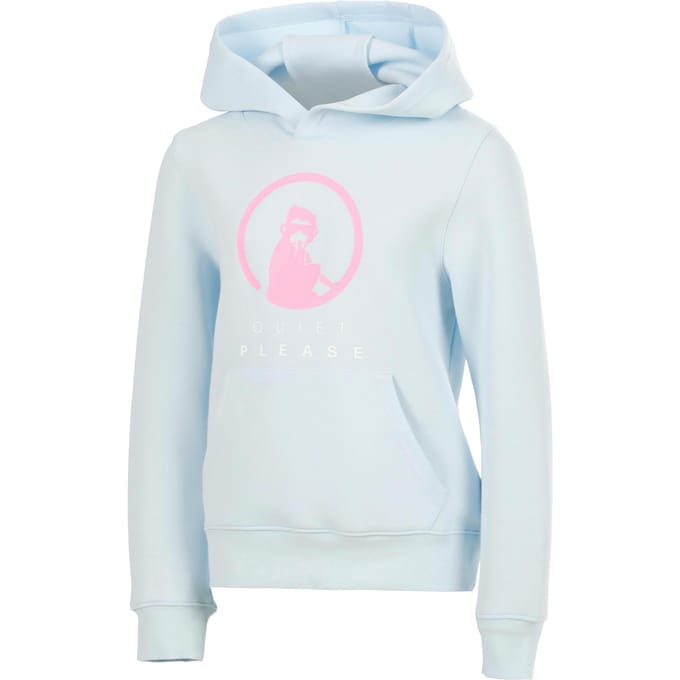 Quiet Please Memories Baseline Logo Sweater met capuchon Meisjes